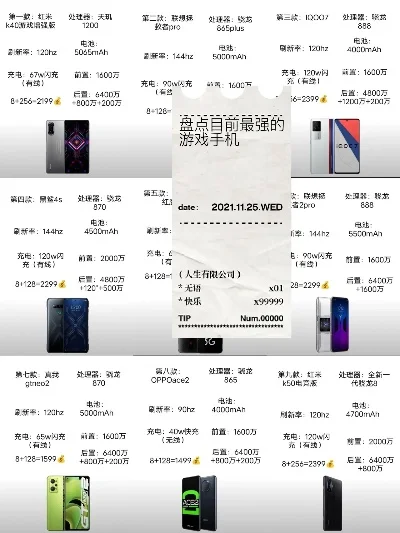 的游戏手机排行榜最新-游戏手机排行榜推荐