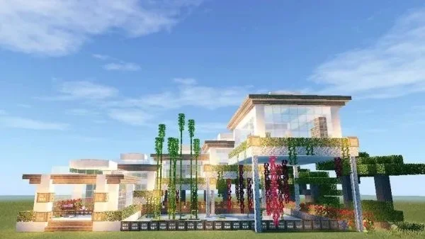 我的世界别墅教程图-我的世界别墅建造指南